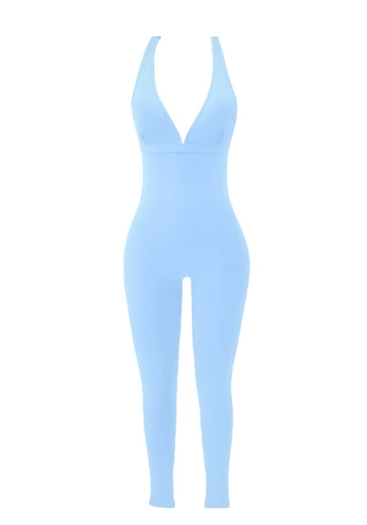 GAIA Jumpsuit - Powder Blue