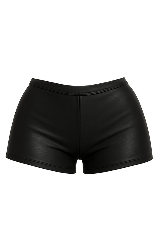 XTRA SHORT - FAUX LEATHER