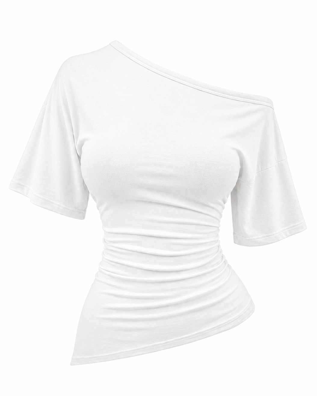 A-SYMM TEE WHITE