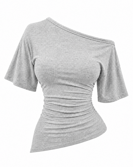 A-SYMM TEE GREY